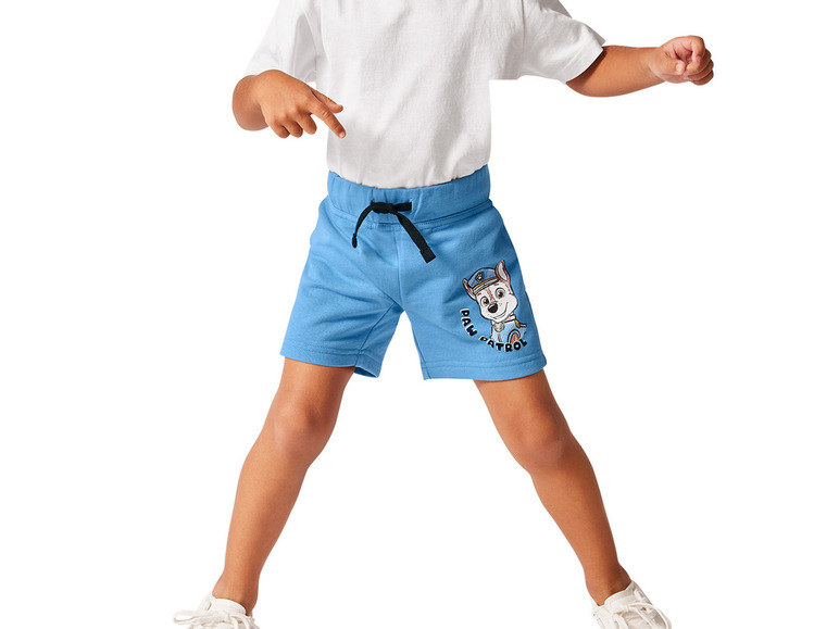 Gehe zu Vollbildansicht: Kleinkinder Sweatshorts, 2 Stück, mit Baumwolle - Bild 10