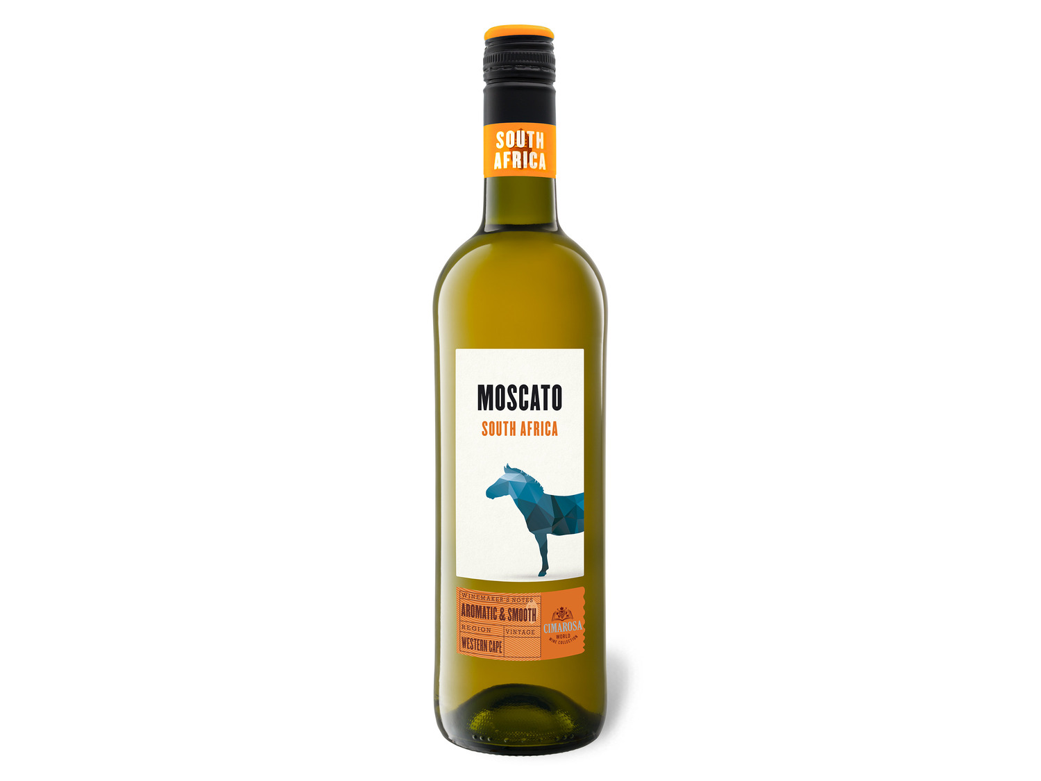 Weißwein 2022 lieblich, CIMAROSA Western Moscato Cape