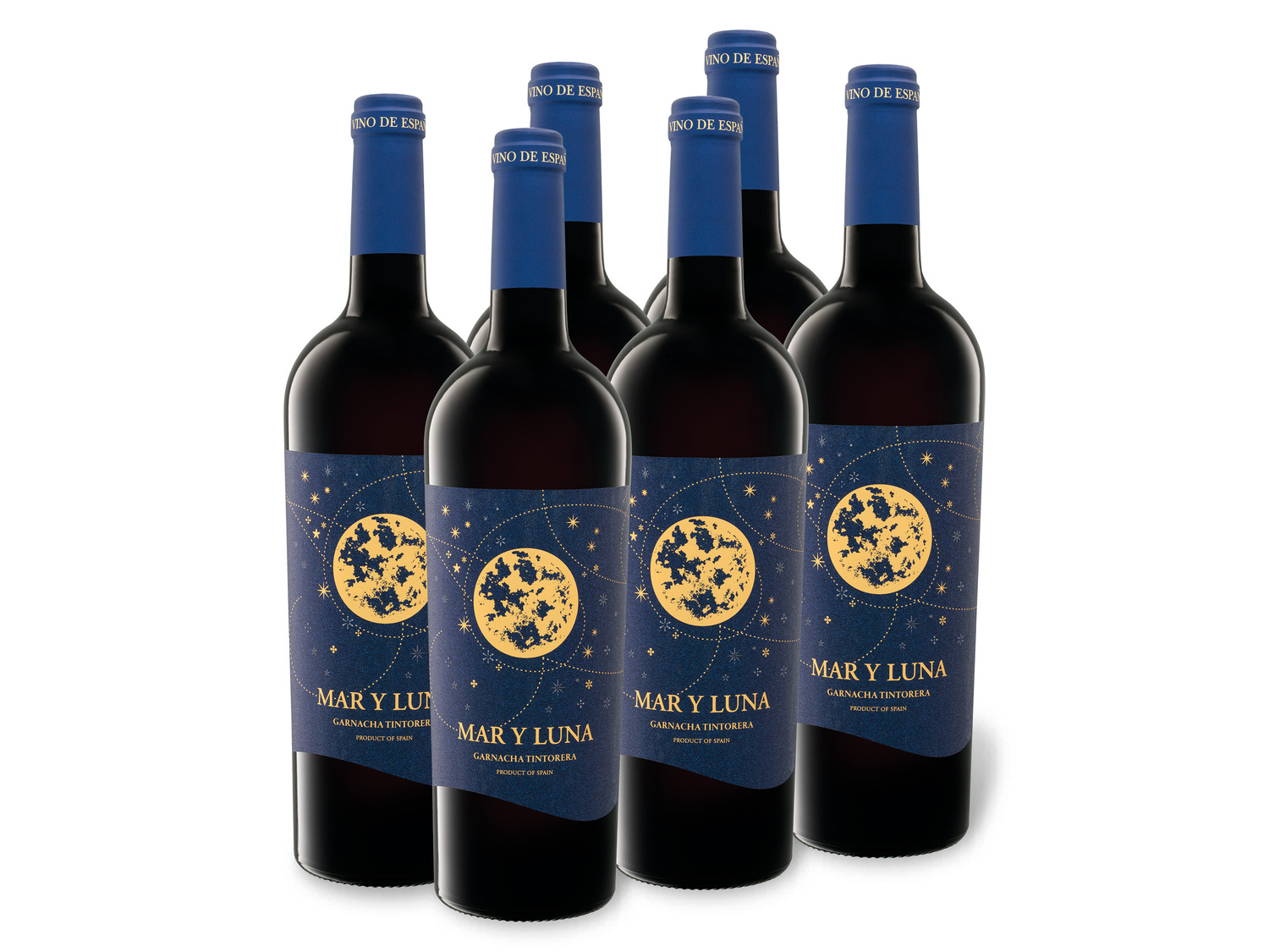y x Mar Luna Tinto Garnacha… 0,75-l-Flasche 6 Weinpaket