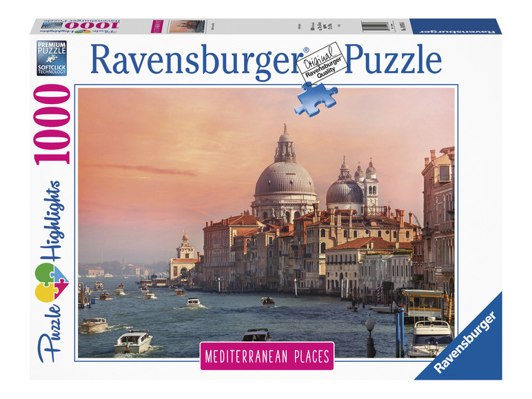 Gehe zu Vollbildansicht: Ravensburger Puzzle, mediterrane Orte, 1000 Teile - Bild 4