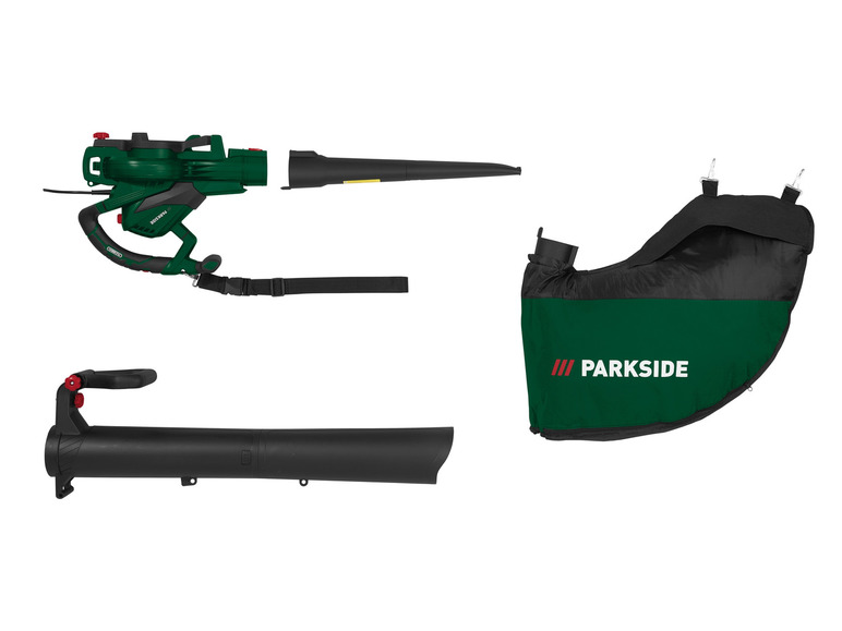 Gehe zu Vollbildansicht: PARKSIDE® 3in1 Elektro-Laubsauger/-bläser »PLS 3000 A1«, 3000 W - Bild 7