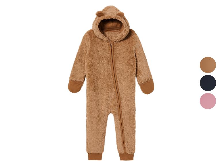 Gehe zu Vollbildansicht: lupilu® Baby Overall aus Teddyfleece-Qualität - Bild 1