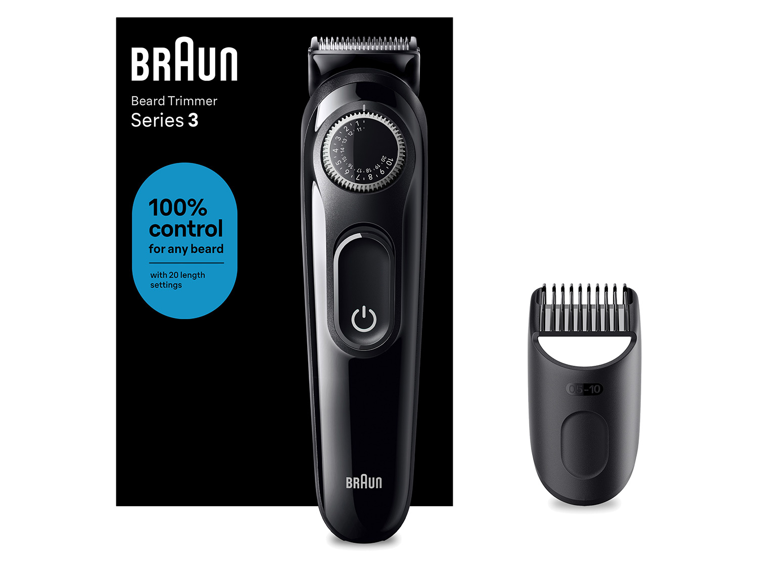 BRAUN Barttrimmer »BT3400«