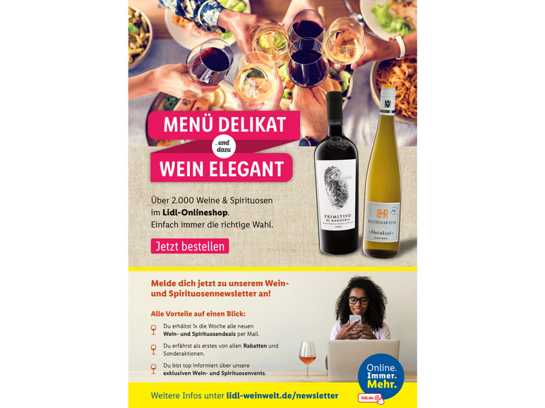 Weinpaket Digitale Weinprobe „Sommerparty\