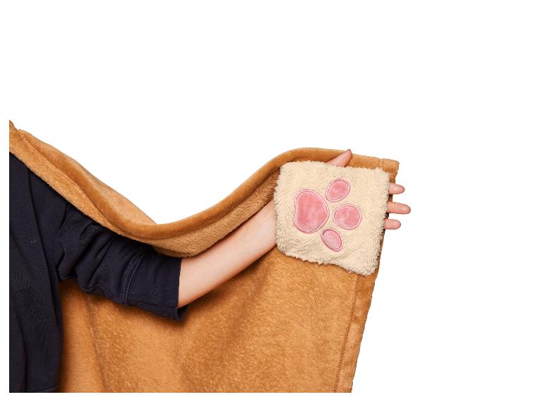 Gehe zu Vollbildansicht: Kinder Kuscheldecke zum Anziehen, mit flauschiger Rückseite - Bild 22