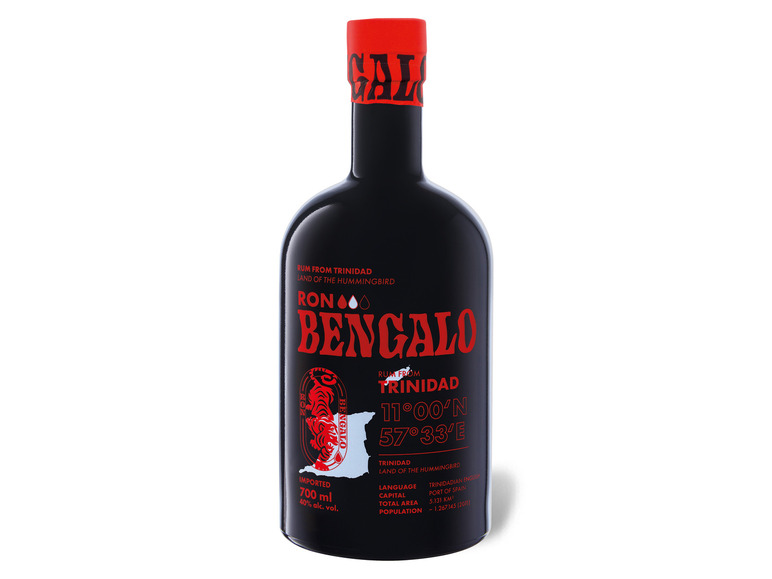 Trinidad 40% Ron Bengalo Rum Vol
