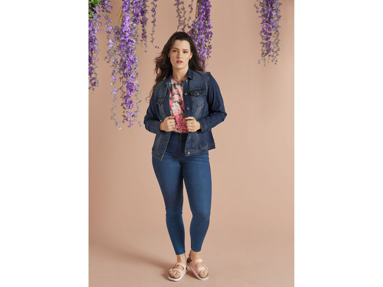 Gehe zu Vollbildansicht: esmara® Damen Jeansjacke, leicht tailliert geschnitten - Bild 6