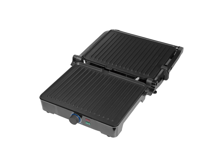 Gehe zu Vollbildansicht: Masterpro Kontaktgrill, 2000 W, thermostatgesteuert - Bild 4