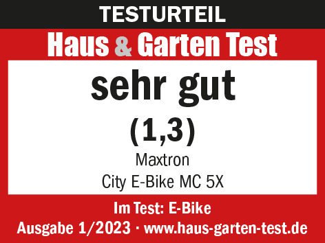 Maxtron Cityrad »MC-5X«, E-Bike Zoll 28