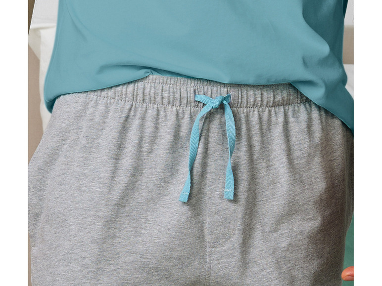 Gehe zu Vollbildansicht: LIVERGY® Herren Pyjama mit Bindeband und Eingrifftaschen - Bild 6