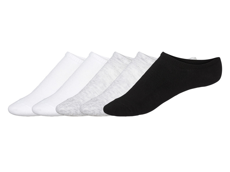 Gehe zu Vollbildansicht: esmara® Damen Sneakersocken, 5 Paar, mit Baumwolle - Bild 2