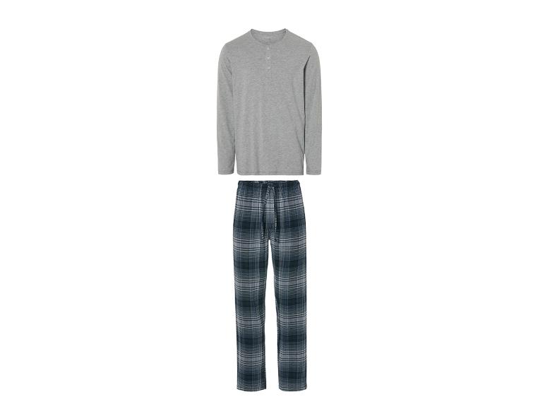 Gehe zu Vollbildansicht: LIVERGY® Herren Pyjama aus weicher, wärmender Flanell-Qualität - Bild 12