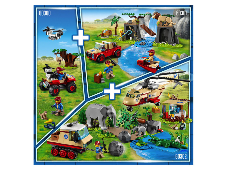 Gehe zu Vollbildansicht: LEGO® City 60302 »Tierrettungseinsatz« - Bild 6