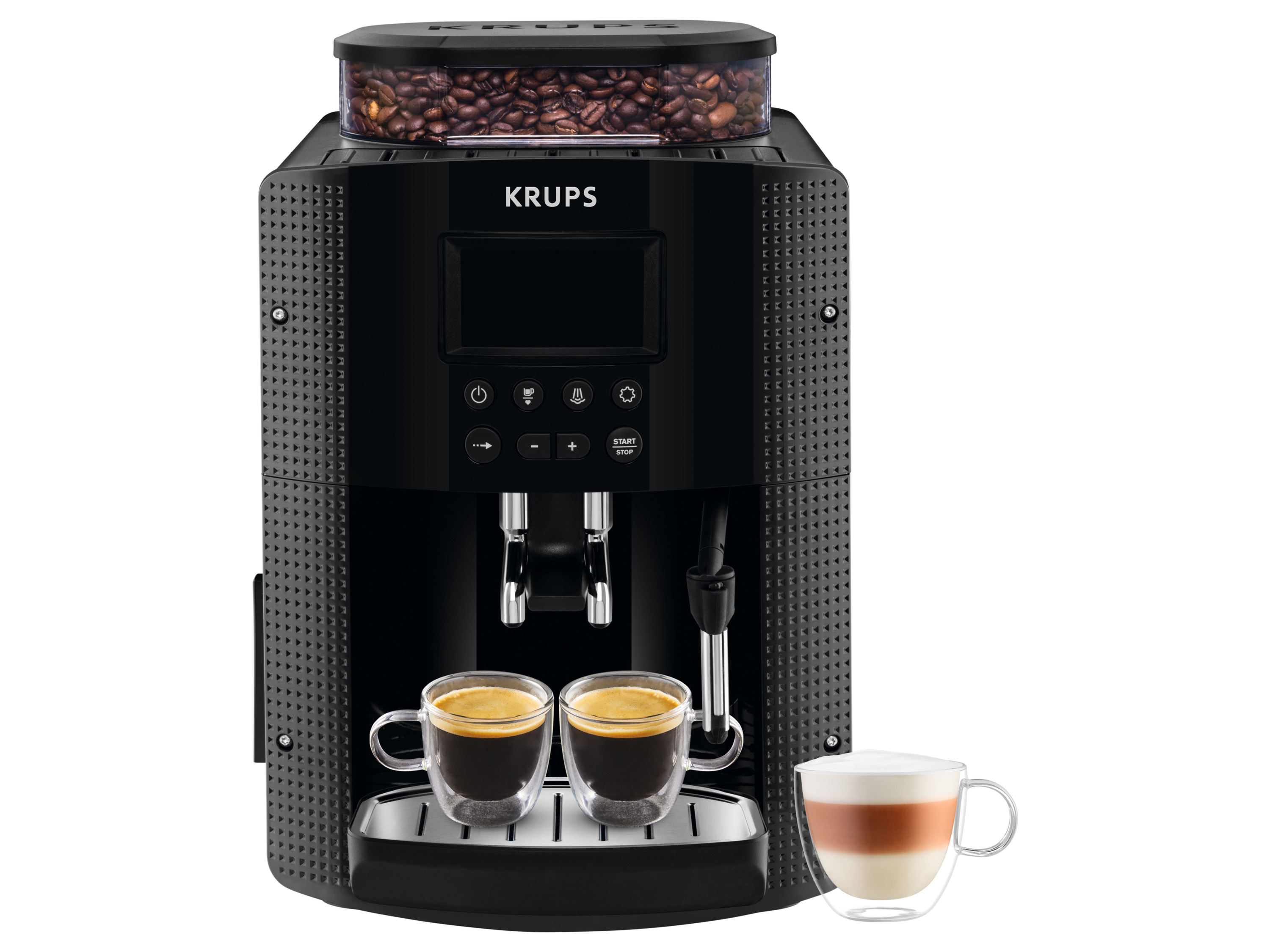 Krups Kaffeevollautomat EA81P0 (EA81P0 schwarz)