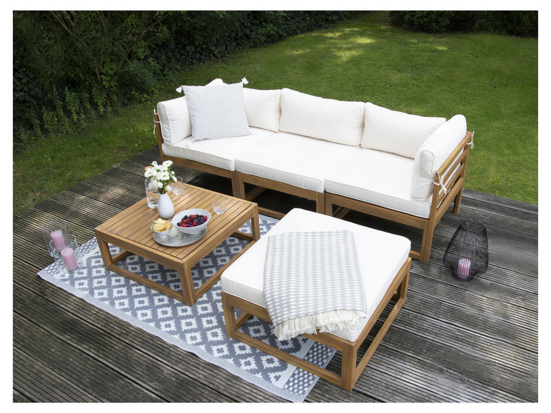 Gehe zu Vollbildansicht: bellavista - Home & Garden® Dining-Set »Karmoy«, 5-teilig - Bild 9