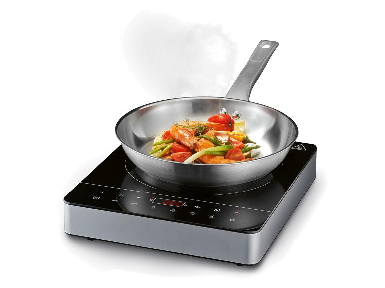 Gehe zu Vollbildansicht: SILVERCREST® KITCHEN TOOLS Induktionskochplatte »SIKP 2200 B2«, 2200 W - Bild 2