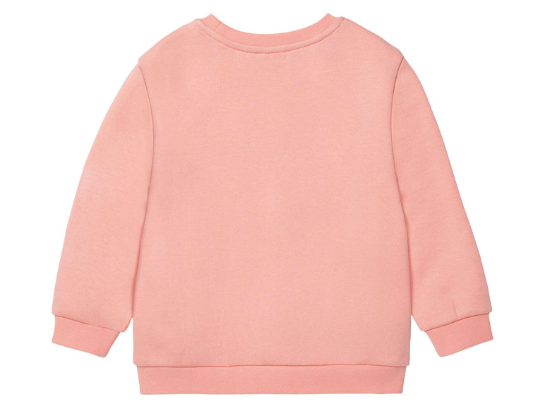Gehe zu Vollbildansicht: lupilu® Kleinkinder Mädchen Sweatshirt, mit Baumwolle - Bild 4