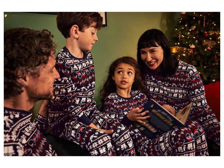 Gehe zu Vollbildansicht: esmara® Damen Pyjama mit weihnachtlichem Motiv - Bild 10