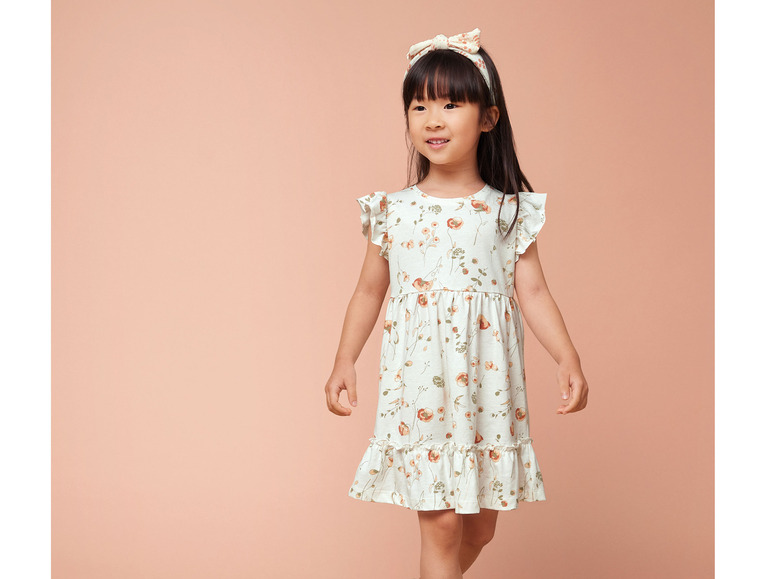 Gehe zu Vollbildansicht: lupilu® Kleinkinder Kleid mit niedlichen Volants - Bild 7