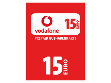EUR | über Vodafone-Aufladenummer LIDL online 15 kaufen