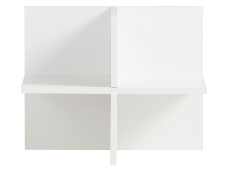 Regalkreuz, modern, - weiß Schildmeyer 400 Büroserie