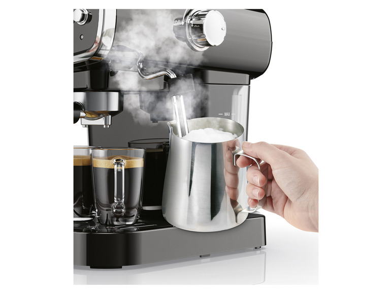 TOOLS »SEM SILVERCREST® 1050 A2«, Espressomaschine mit Siebträger-System KITCHEN