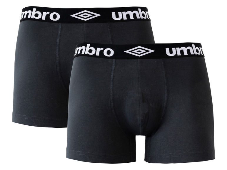 Gehe zu Vollbildansicht: UMBRO Herren Boxershorts, 2 Stück, mit Baumwolle - Bild 5