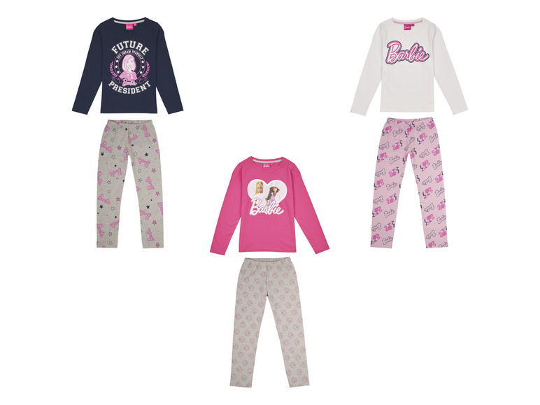 Barbie Kleinkinder / Kinder Mädchen Pyjama mit Print