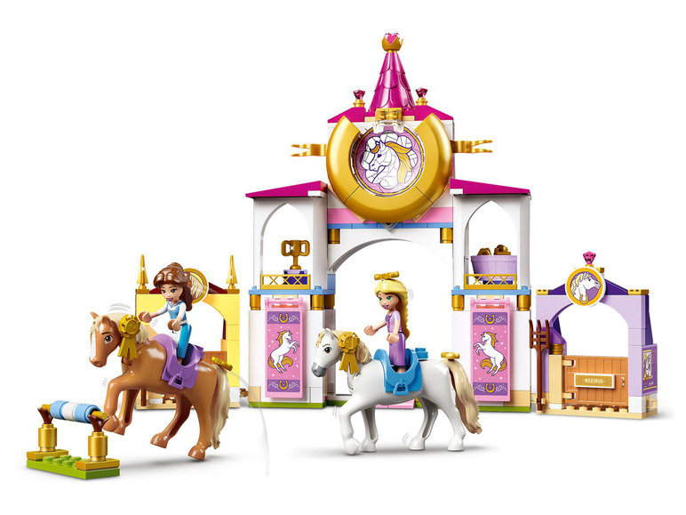 »Belles Ställe« Princess™ 43195 Rapunzels königliche und LEGO® Disney
