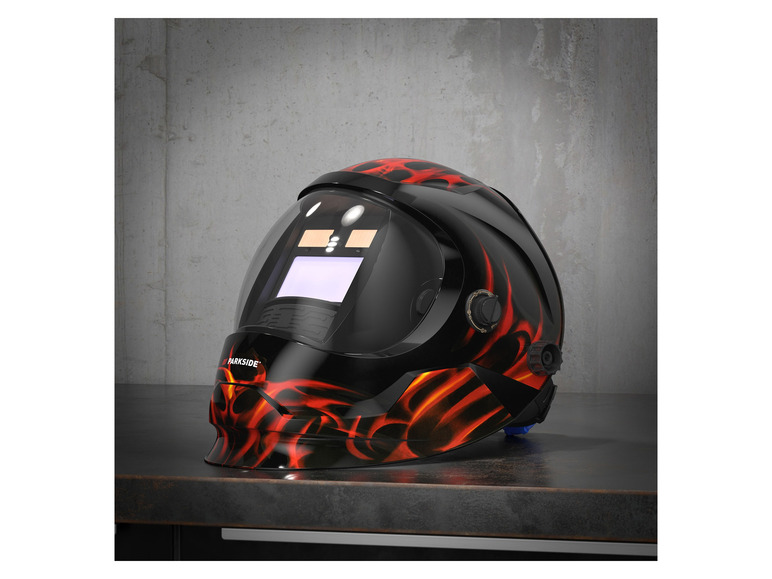 Gehe zu Vollbildansicht: PARKSIDE® Automatik-Schweißhelm »PSHL 2 D1«, mit integrierter LED und True-Color-Filter - Bild 14