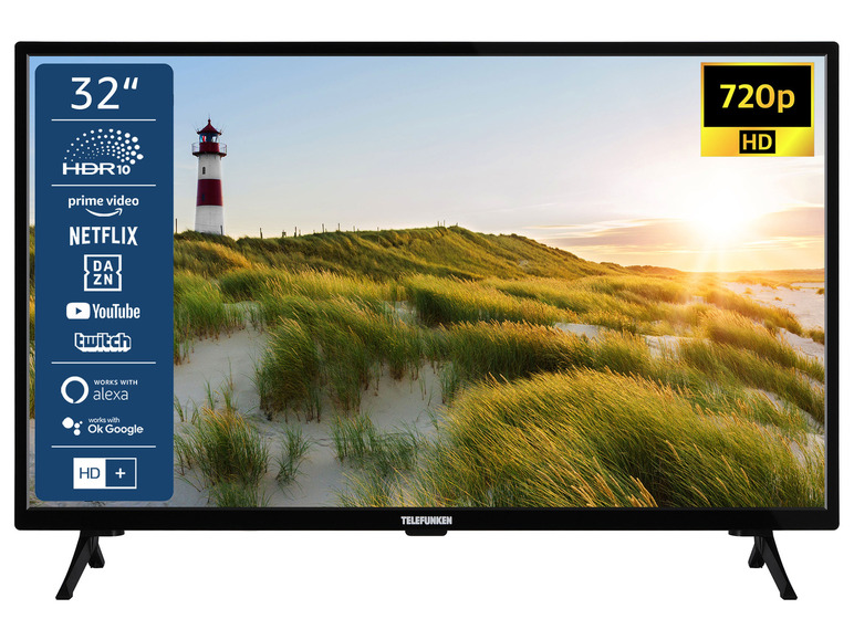 Fernseher Zoll »XH32SN550S« TELEFUNKEN 32 TV Smart