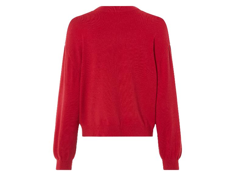 Gehe zu Vollbildansicht: esmara® Damen Strickpullover, mit aufgesetzten Silberperlen - Bild 13