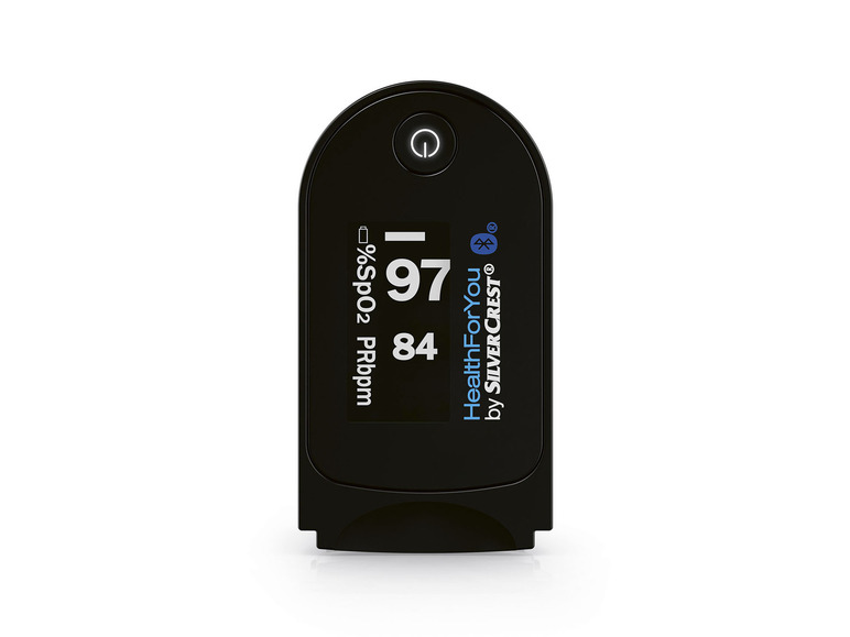 HealthForYou by App »SPO 55«, Pulsoximeter mit Silvercrest