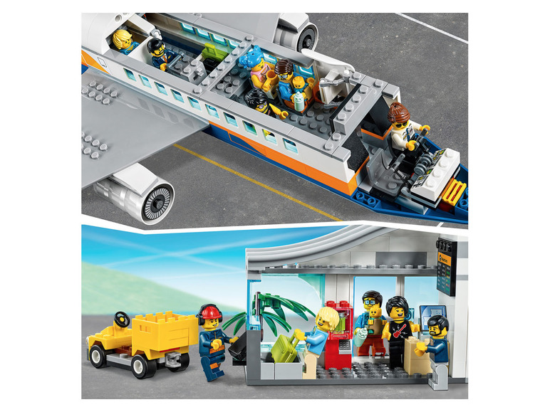 Gehe zu Vollbildansicht: LEGO® City 60262 »Passagierflugzeug« - Bild 4