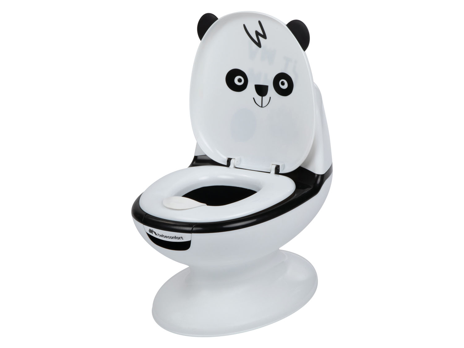 bebeconfort Mini Panda Toilette, mit Spülgeräuschen