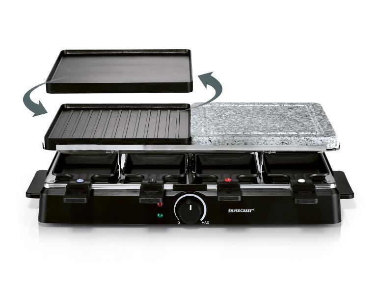 Gehe zu Vollbildansicht: SILVERCREST® KITCHEN TOOLS Raclette-Grill, 1400 W, für 8 Personen - Bild 4