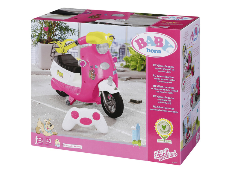 Baby Born City RC Glam-Scooter, ferngesteuert
