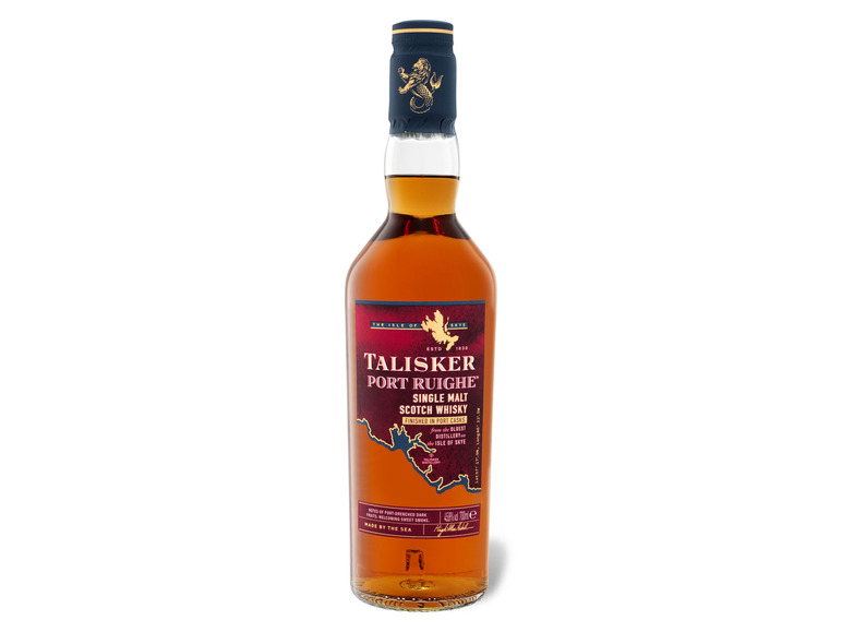 Gehe zu Vollbildansicht: Talisker Port Ruighe Single Malt Scotch Whisky mit Geschenkbox 45,8% Vol - Bild 2