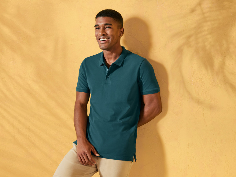 Gehe zu Vollbildansicht: LIVERGY® Herren Poloshirt aus reiner Baumwolle - Bild 7