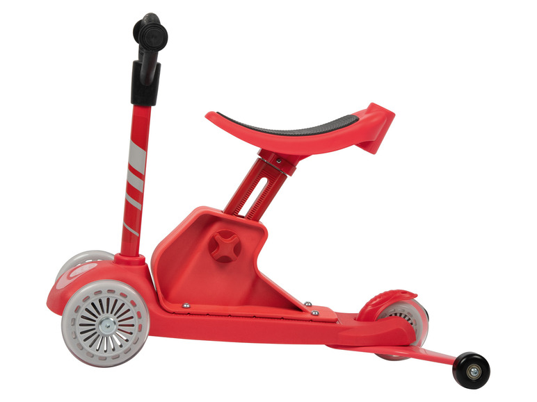 Gehe zu Vollbildansicht: Playtive 4-in-1 Tri-Scooter, mit höhenverstellbarem Sattel - Bild 18