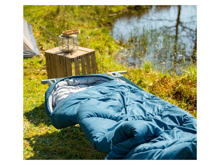 Gehe zu Vollbildansicht: Easy Camp Schlafsack Moon 200 grün - Bild 2