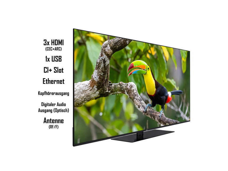 Gehe zu Vollbildansicht: JVC Fernseher »LT-VU6355« Smart TV 4K UHD Drehbarer Standfuß - Bild 13