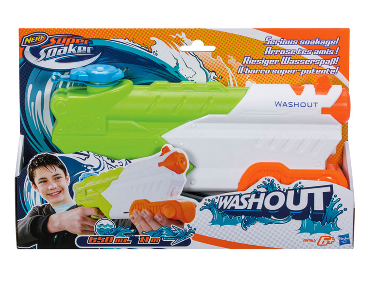 Gehe zu Vollbildansicht: Nerf Alpha Strike Boa RC-6 Blaster / SuperSoaker Washout - Bild 7