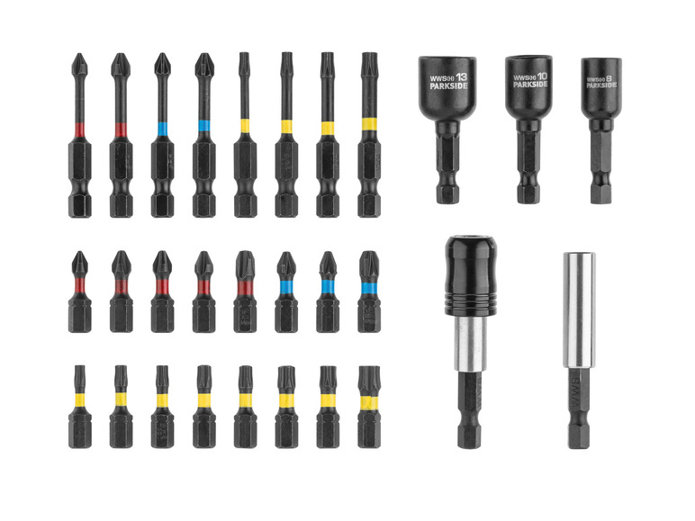 Gehe zu Vollbildansicht: PARKSIDE® Impact-Bit-Set »PBSI 2 C3«, farbcodiert - Bild 7