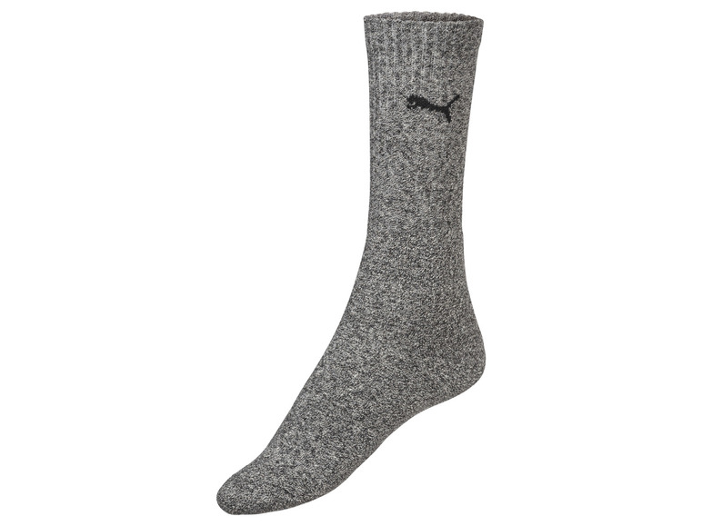 Gehe zu Vollbildansicht: Puma Herren Socken, 3 Paar, mit gepolsterter Sohle - Bild 4