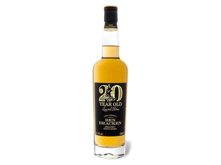 Single Geschenkbox Scotch Vol Edition Strength Ben 20 Limited Cask Whisky mit Jahre 51.1% Bracken Malt