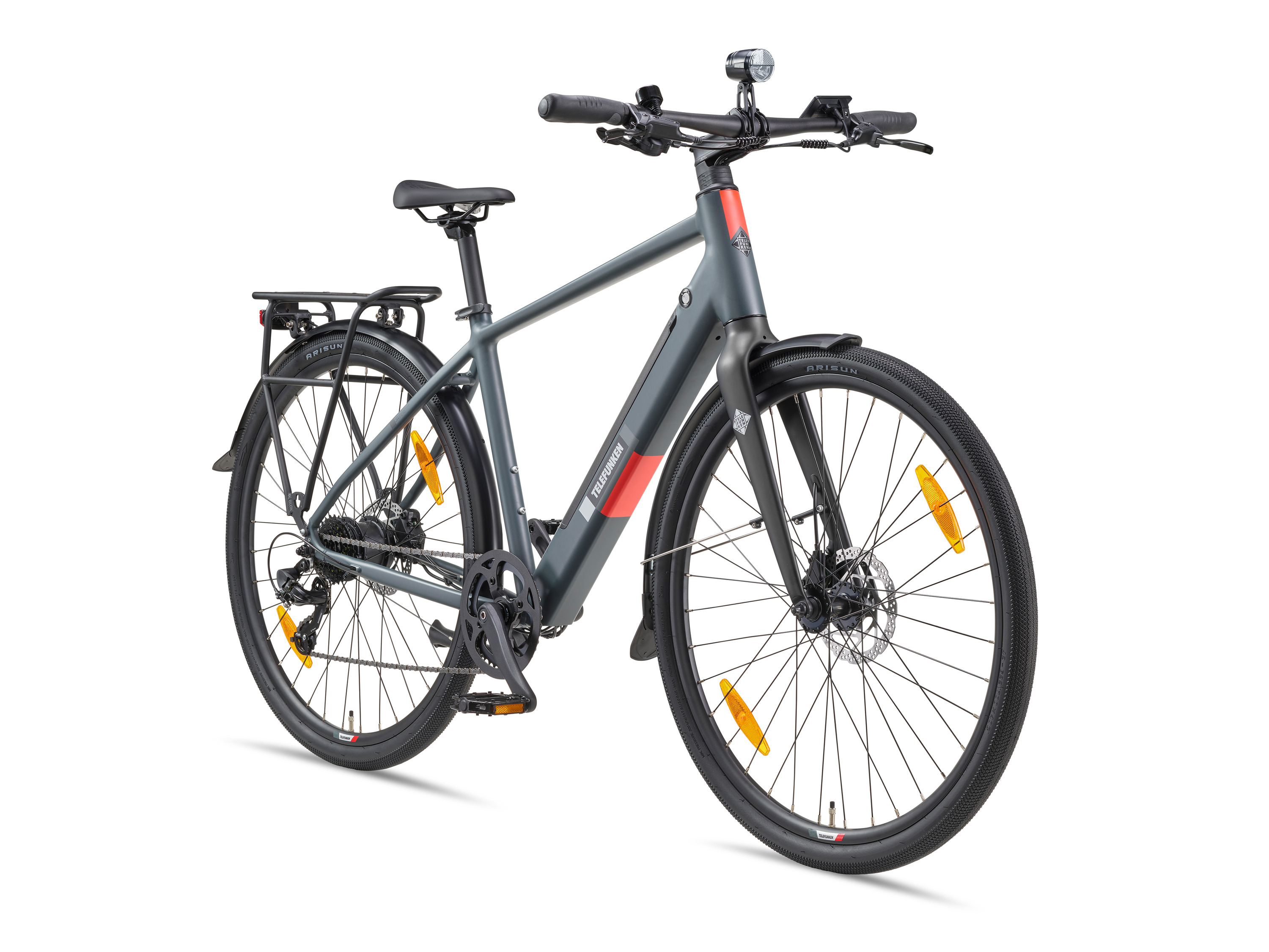 TELEFUNKEN Urban E-Bike UH210 (granitgrau, 28