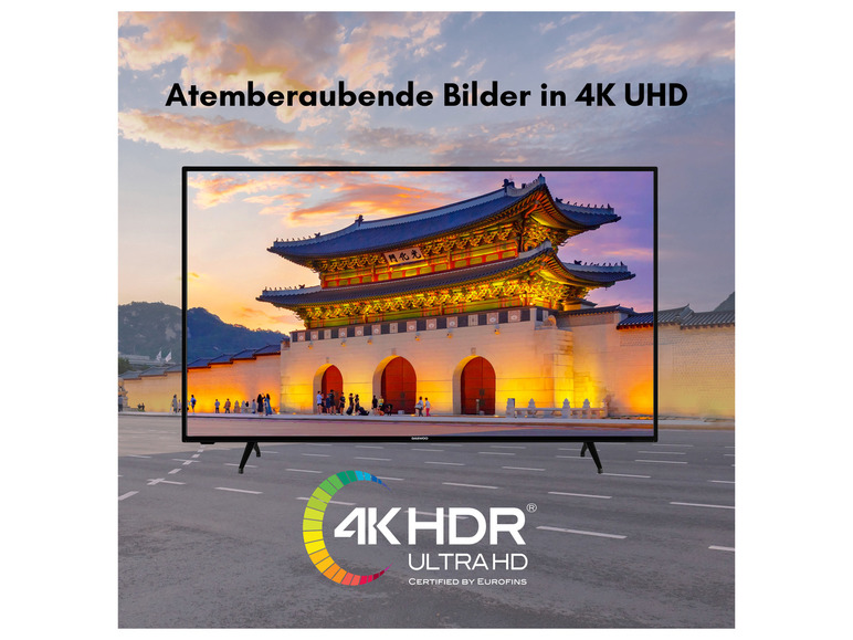 Gehe zu Vollbildansicht: Daewoo Fernseher »DDM54UANSX« Android Smart TV 4K UHD - Bild 27