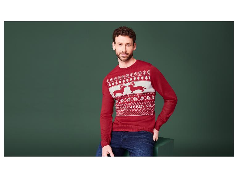 Gehe zu Vollbildansicht: LIVERGY® Herren Weihnachtspullover, weiche Strickqualität - Bild 9