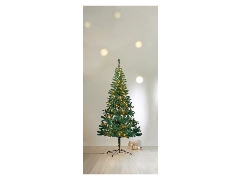 Gehe zu Vollbildansicht: LIVARNO home Künstlicher LED-Weihnachtsbaum, 210 cm, flexible, formbare Zweige - Bild 2